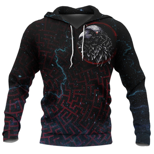 1sttheworld Hoodie - The Raven Red Circle A35