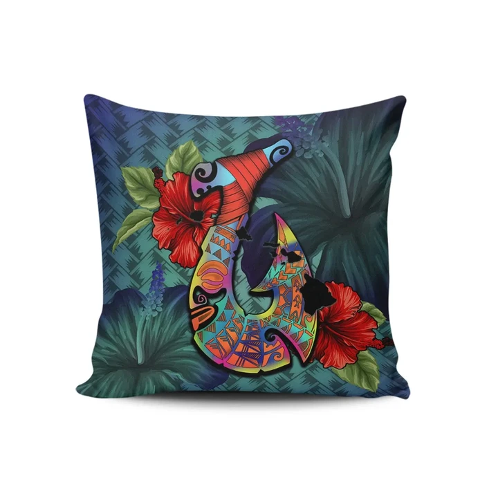 Kanaka Maoli (Hawaiian) Pillow Cases - Fish Hook Hibiscus | Love The World