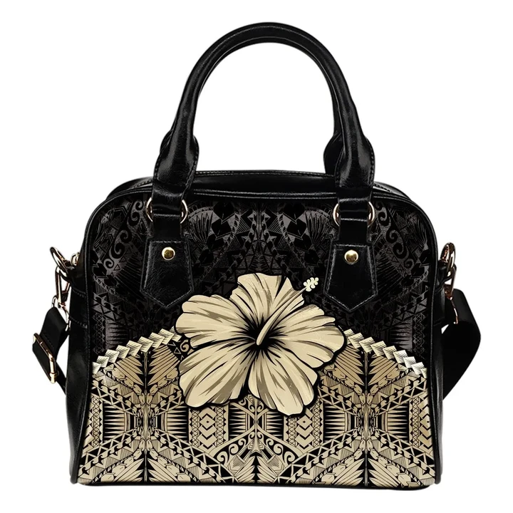 Polynesian Shoulder Handbag - Hibiscus | Special Custom Design