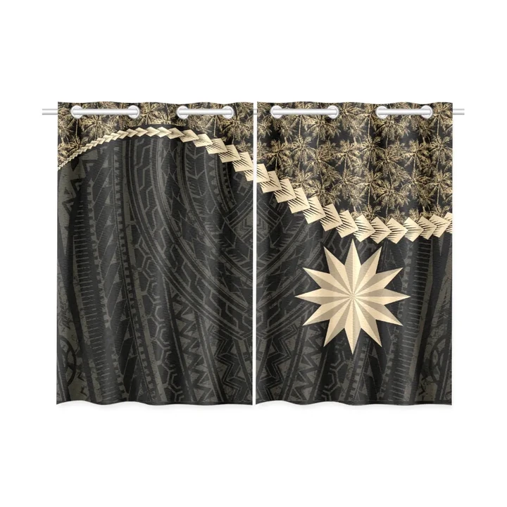 Nauru Window Curtain Coconut Golden | Home Decor | 1sttheworld