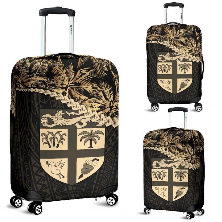 Fiji Luggage Covers Golden Coconut | Love The World