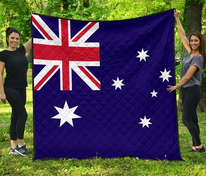 Australia Flag Premium Quilt | Blanket | Home Decor