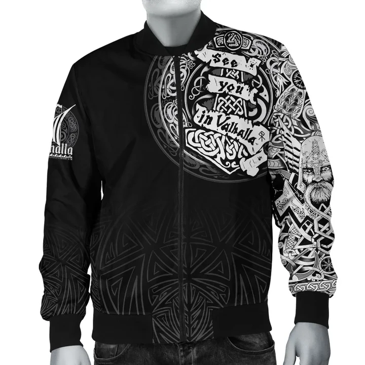 Viking Bomber Jacket - See You In Valhalla A31