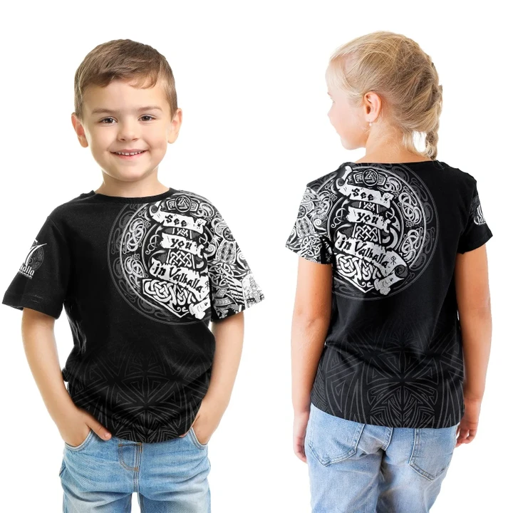 Viking T-Shirt Kid - See You In Valhalla A31