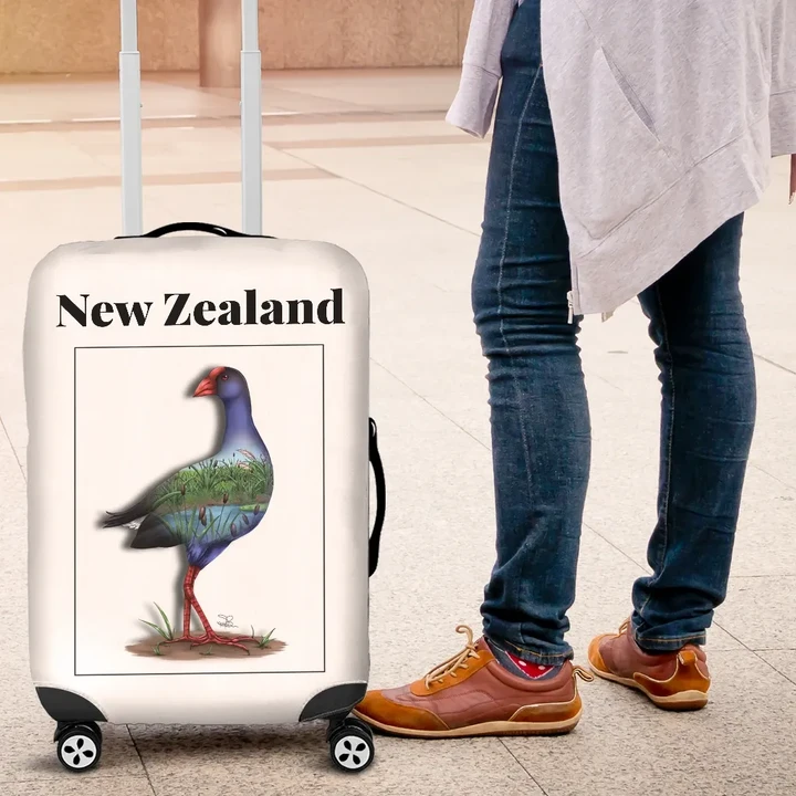 New Zealand Pukeko Luggagge Cover K4 | Love The World