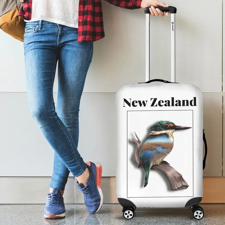 New Zealand Kingfisher Luggage Cover K4 | Love The World