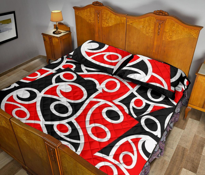 Maori Quilt Bed Set 02 Bn10
