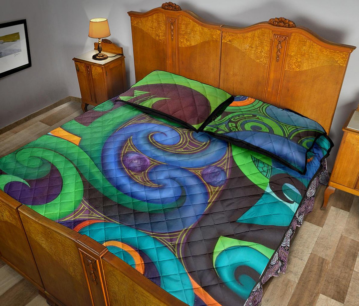 Maori Quilt Bed Set 33 Bn10