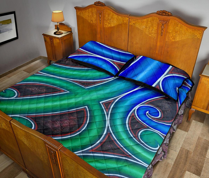 Maori Quilt Bed Set 13 Bn10