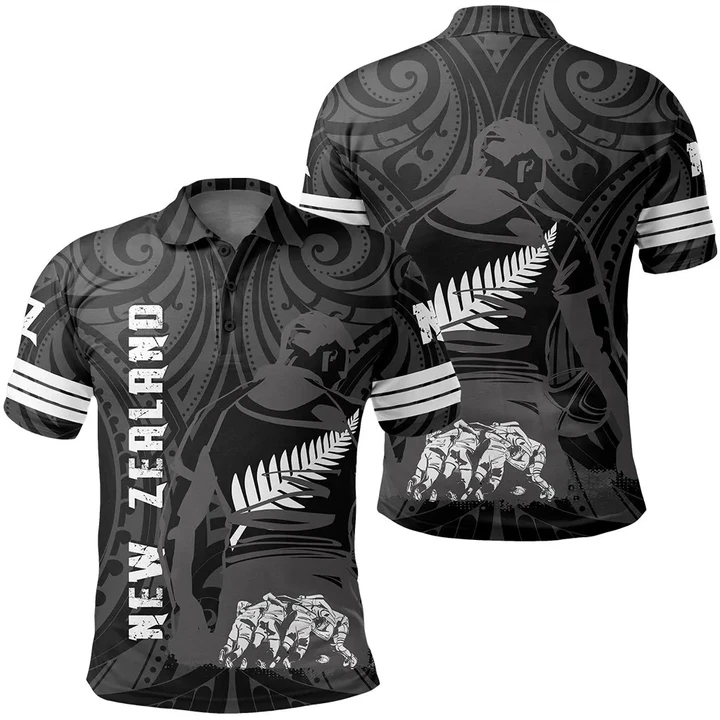 New Zealand Flag Polo Shirt - Rugby Winner
