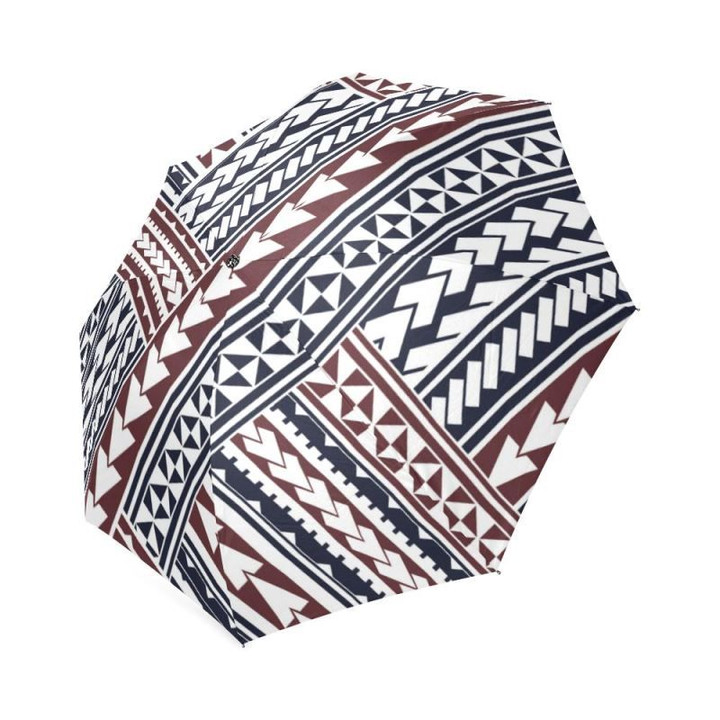 Maori Pattern Foldable Umbrella - Bn |Accessories| 1sttheworld