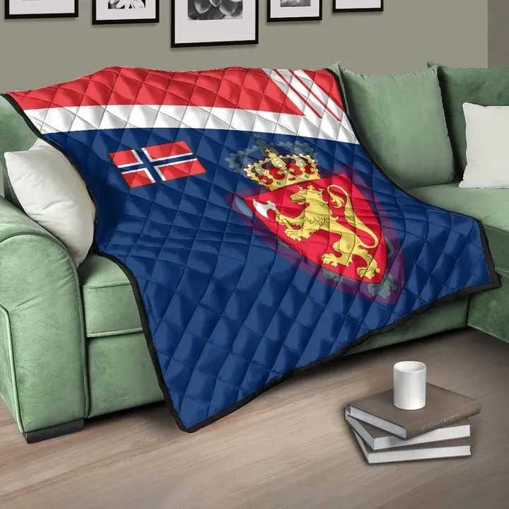 Norway  Premium Quilt - Flag of Norway