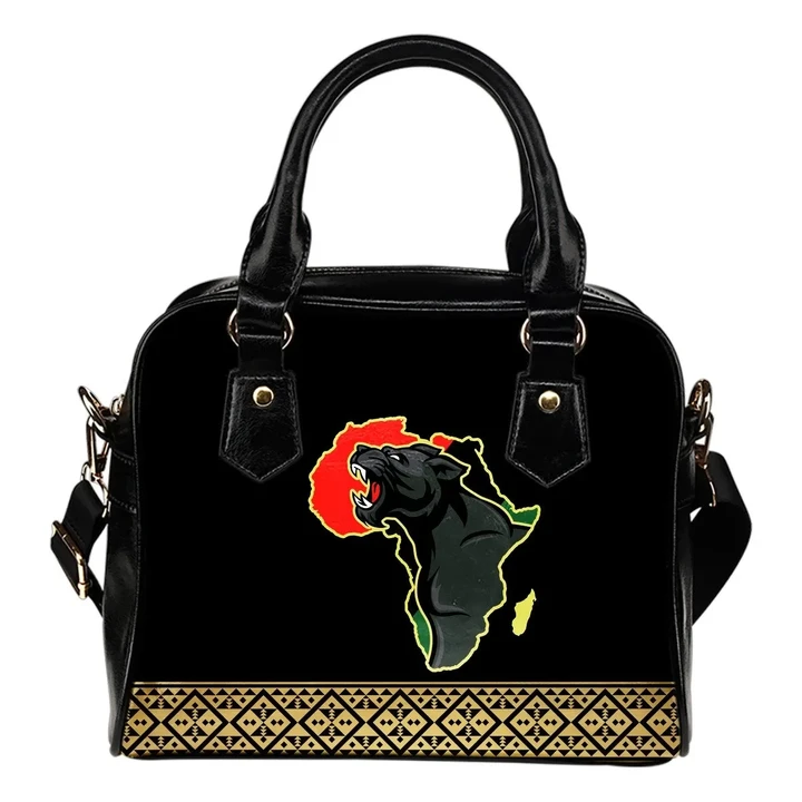 African Shoulder Handbag - Panther Africa