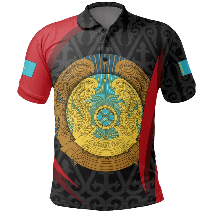 Kazakhstan Polo shirt - Kazakhstan Spirit
