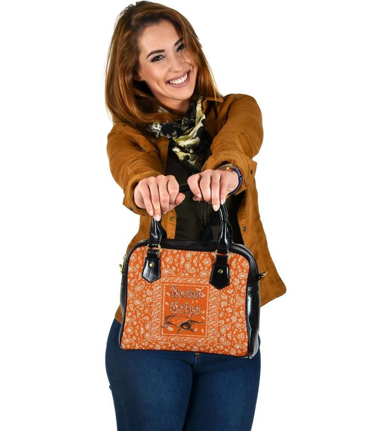 Hoover Crips Shoulder Handbag - Orange Bandana A31