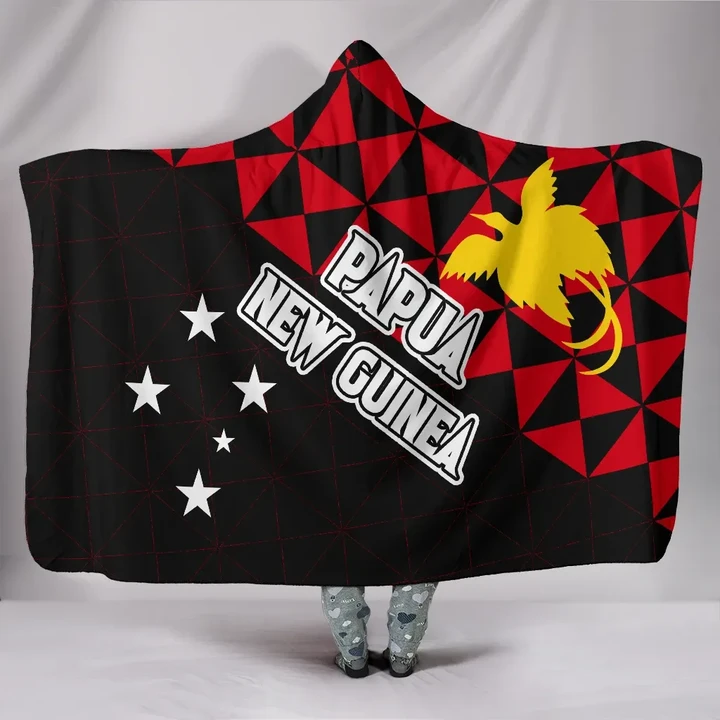Papua New Guinea Polynesian Hooded Blanket Coat Of Arms Th5 | Love The World