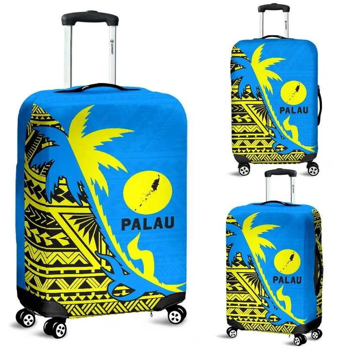 Palau Coconut Tree Luggage Covers K4 | Love The World