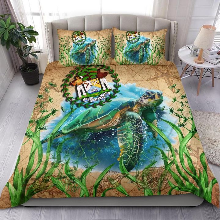 Belize Bedding Set Sea Turtle Vintage K4