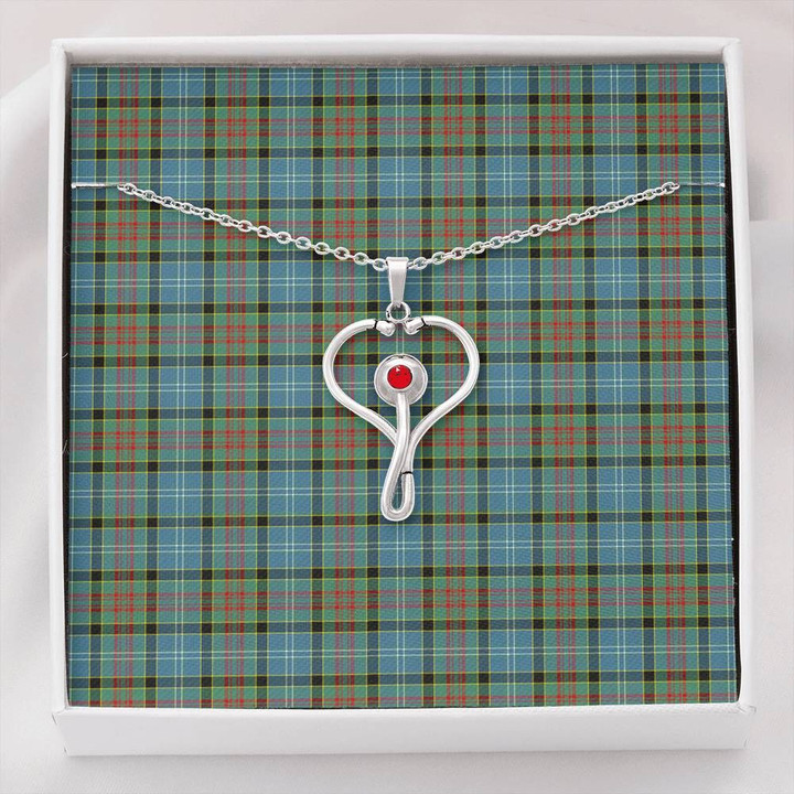 Paisley District Tartan Necklace - The Love Knot 2212A7