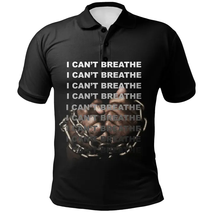 United States Polo Shirt - I Can't Breathe A65