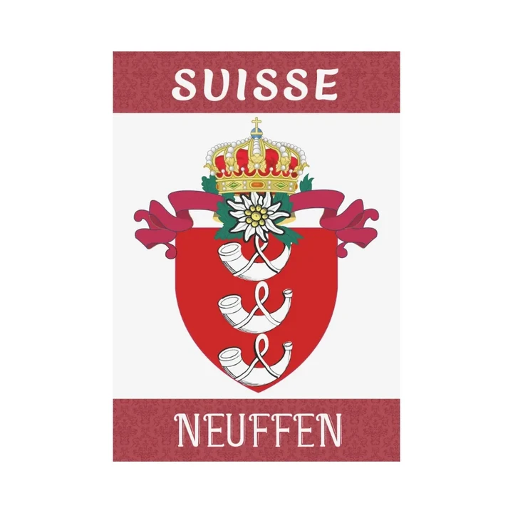 Neuffen (Ctes)  Swiss Family Garden Flags A9