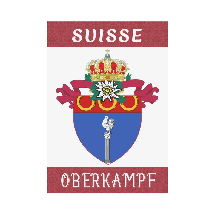 Oberkampf  Swiss Family Garden Flags A9