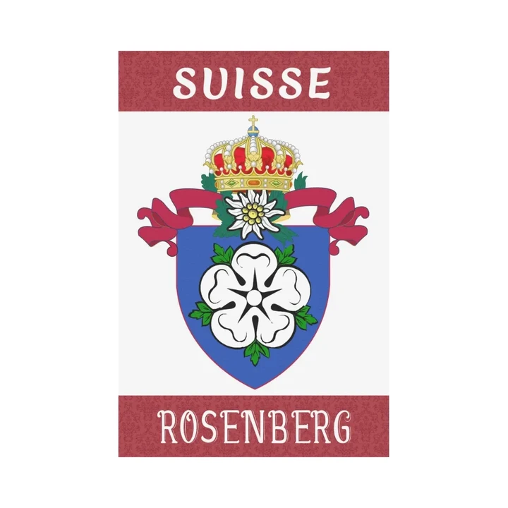 Rosenberg  Swiss Family Garden Flags A9