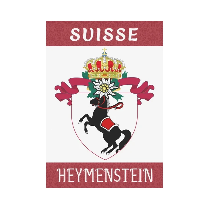 Heymenstein  Swiss Family Garden Flags A9