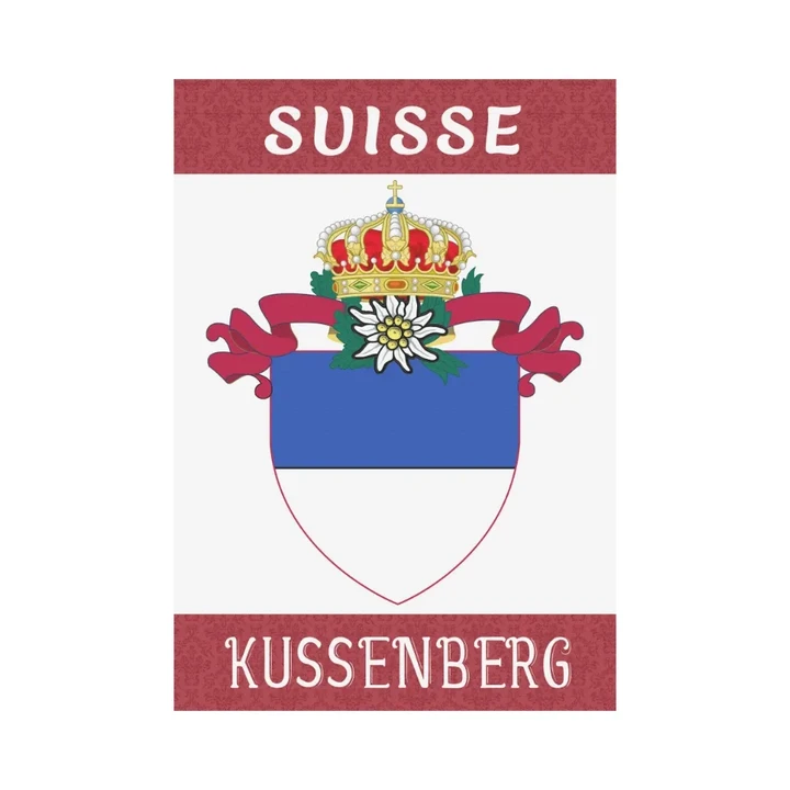 Kussenberg  Swiss Family Garden Flags A9