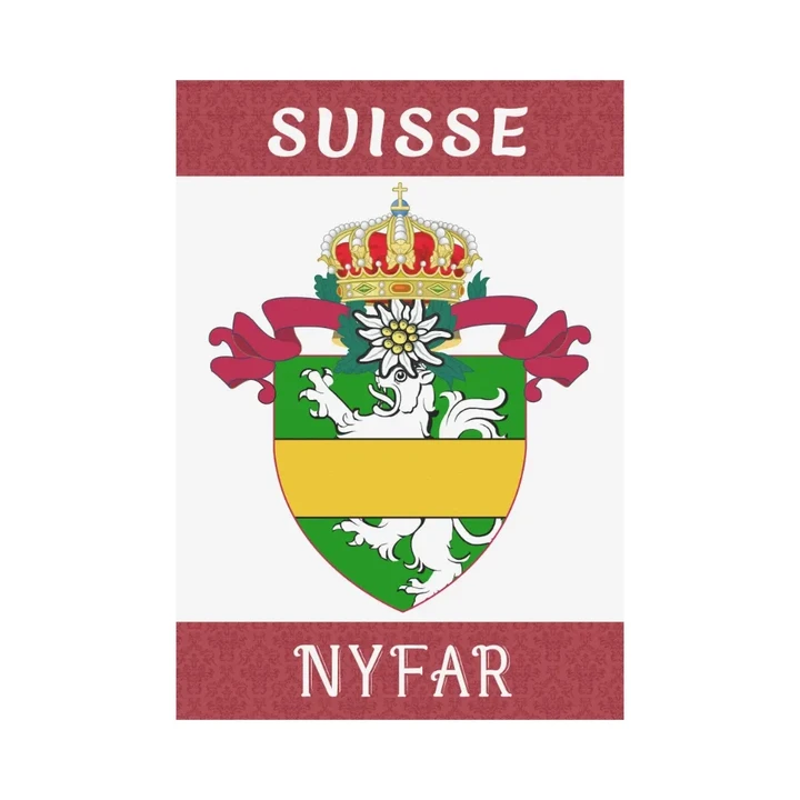 Nyfar  Swiss Family Garden Flags A9