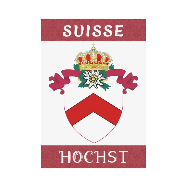 Hochst  Swiss Family Garden Flags A9