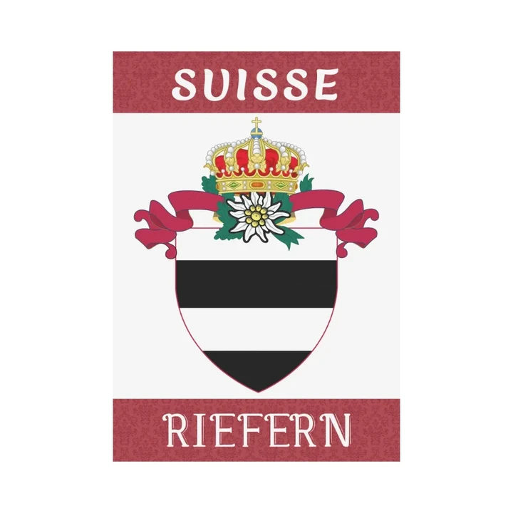 Riefern    Swiss Family Garden Flags A9
