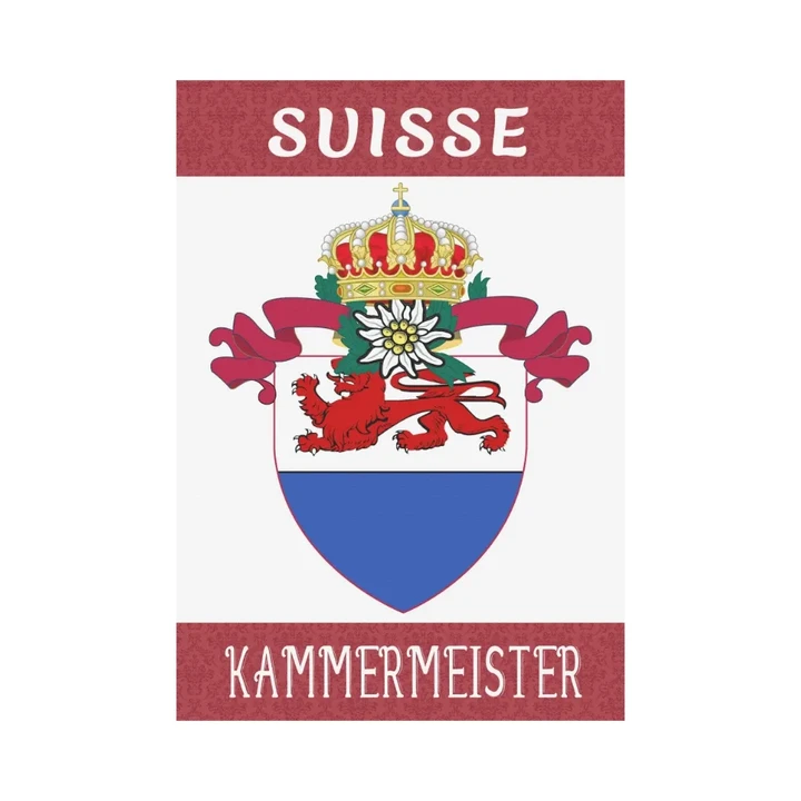 Kammermeister  Swiss Family Garden Flags A9