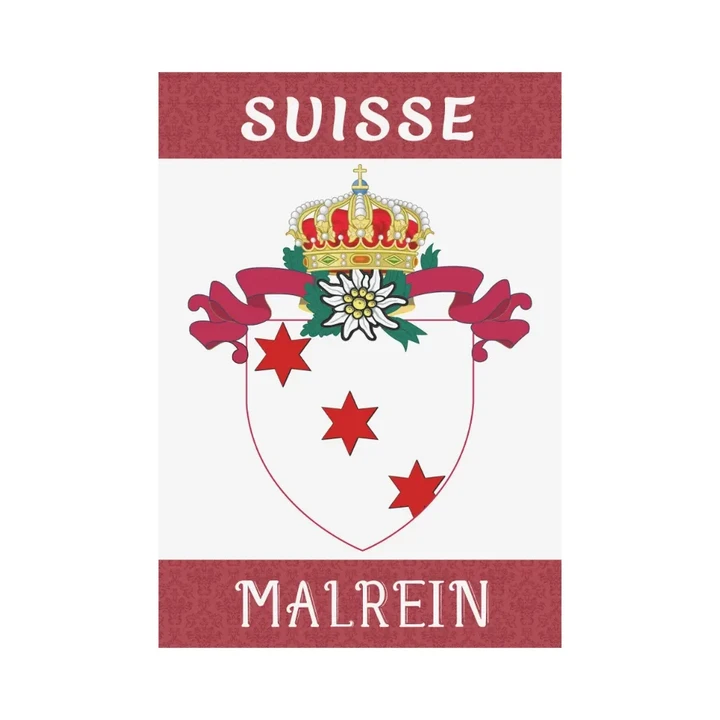 Malrein  Swiss Family Garden Flags A9