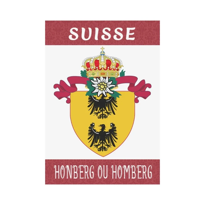 Honberg Ou Homberg (Ctes)  Swiss Family Garden Flags A9