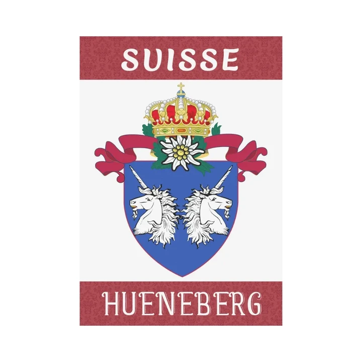 Hueneberg  Swiss Family Garden Flags A9