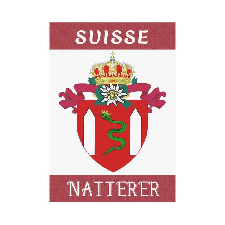 Natterer  Swiss Family Garden Flags A9