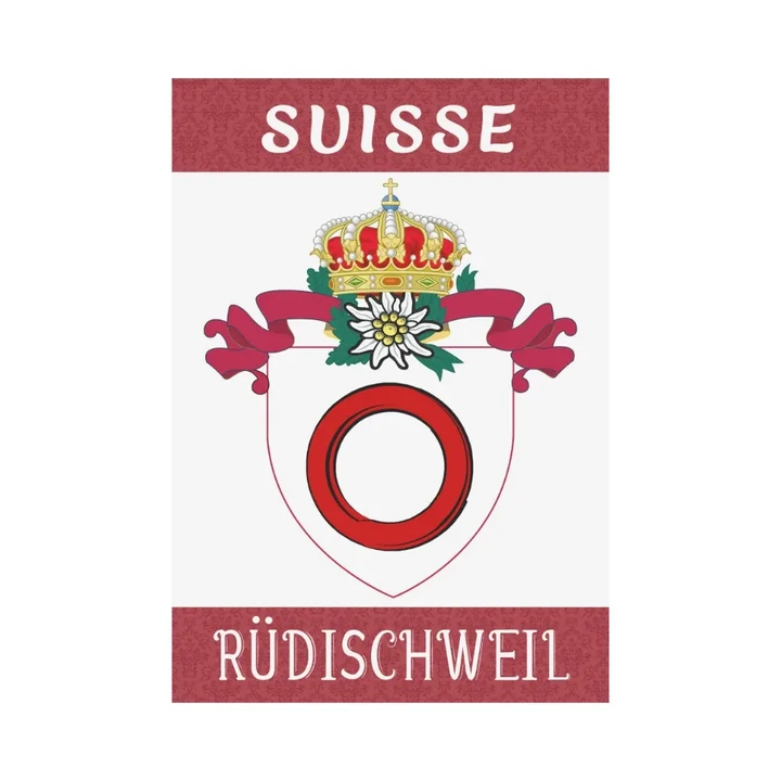 Rudischweil  Swiss Family Garden Flags A9