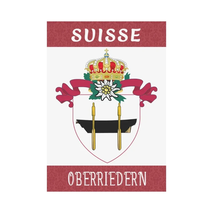 Oberriedern  Swiss Family Garden Flags A9