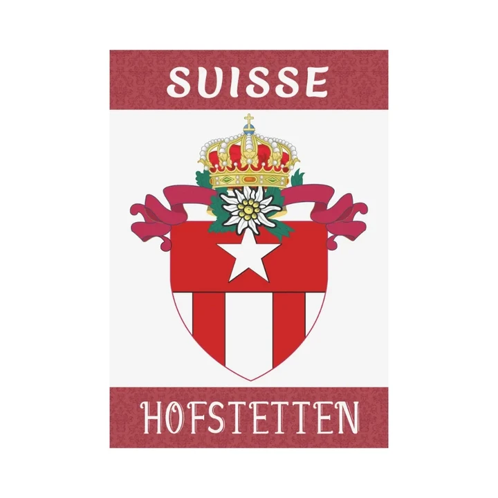 Hofstetten  Swiss Family Garden Flags A9