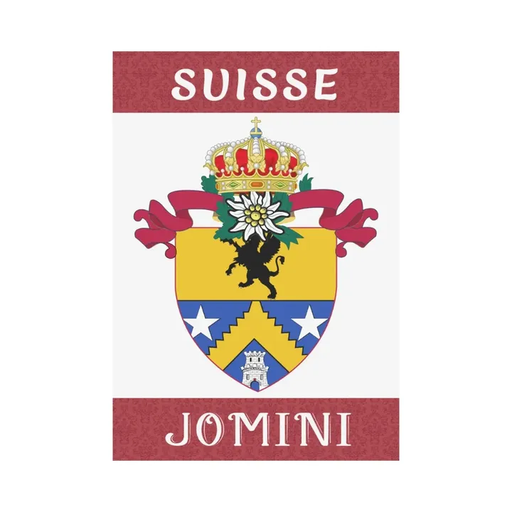 Jomini (Bon. De L'Emp)  Swiss Family Garden Flags A9