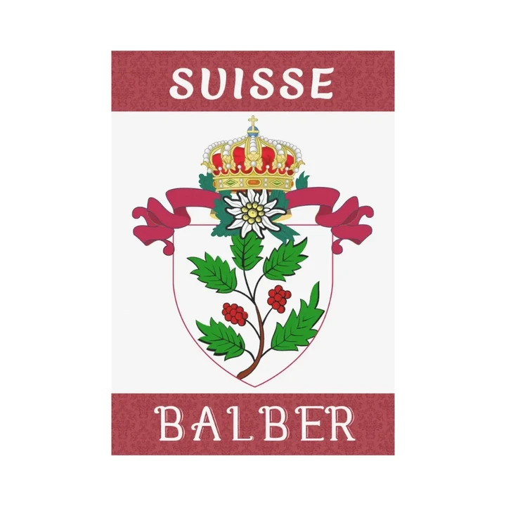 Balber (De Winterthur)   Swiss Family Garden Flags A9