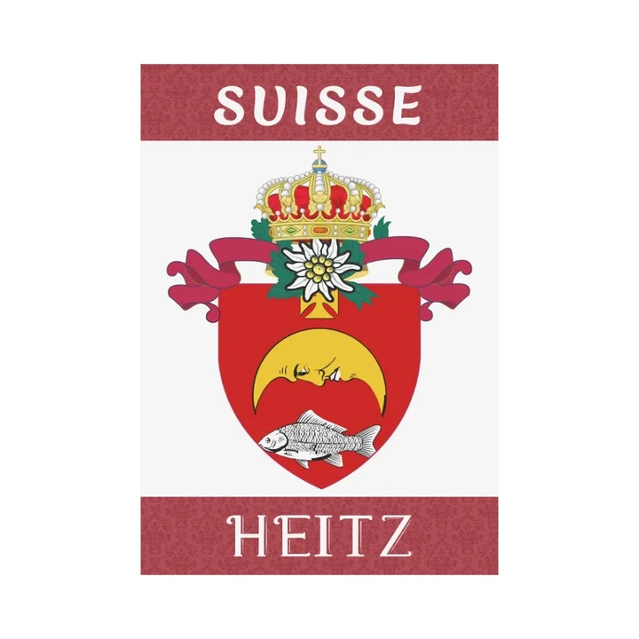 Heitz (Von)  Swiss Family Garden Flags A9