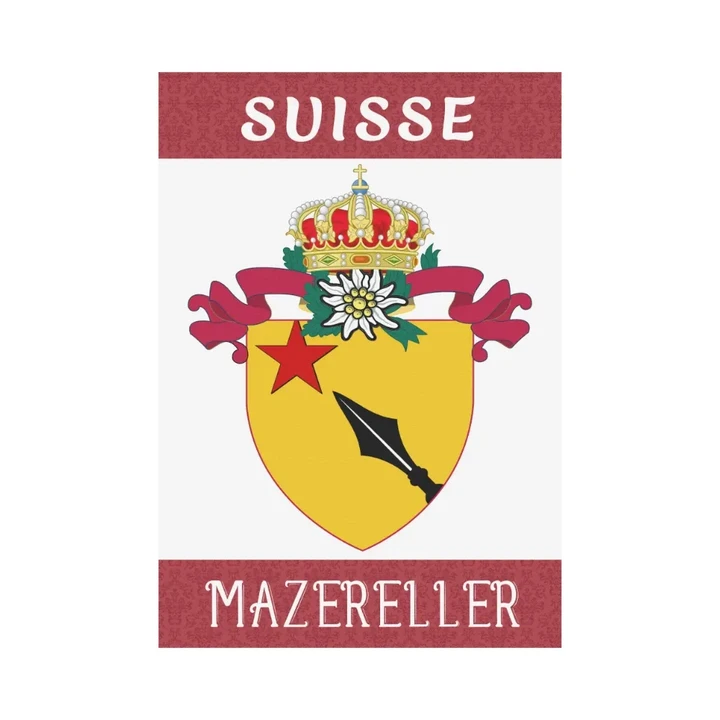 Mazereller  Swiss Family Garden Flags A9