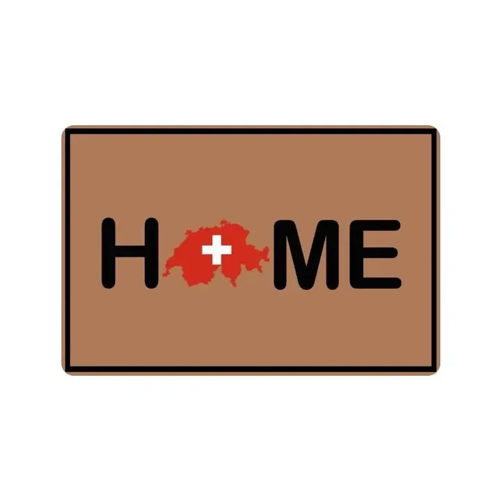Switzerland My Home Doormat A1