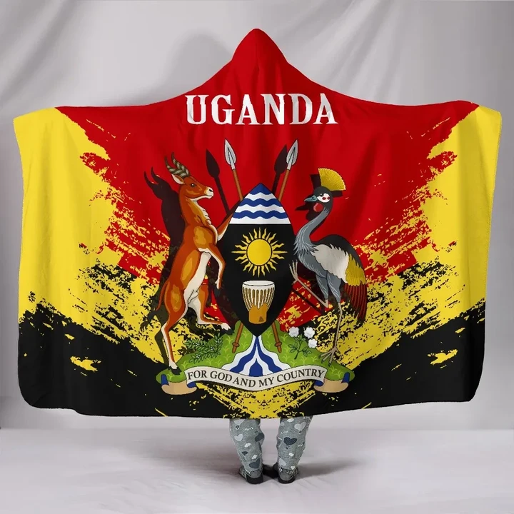 Uganda Special Hooded Blanket A7