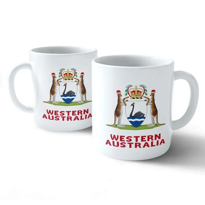 Christmas West Virginia Coat Of Arms Mug