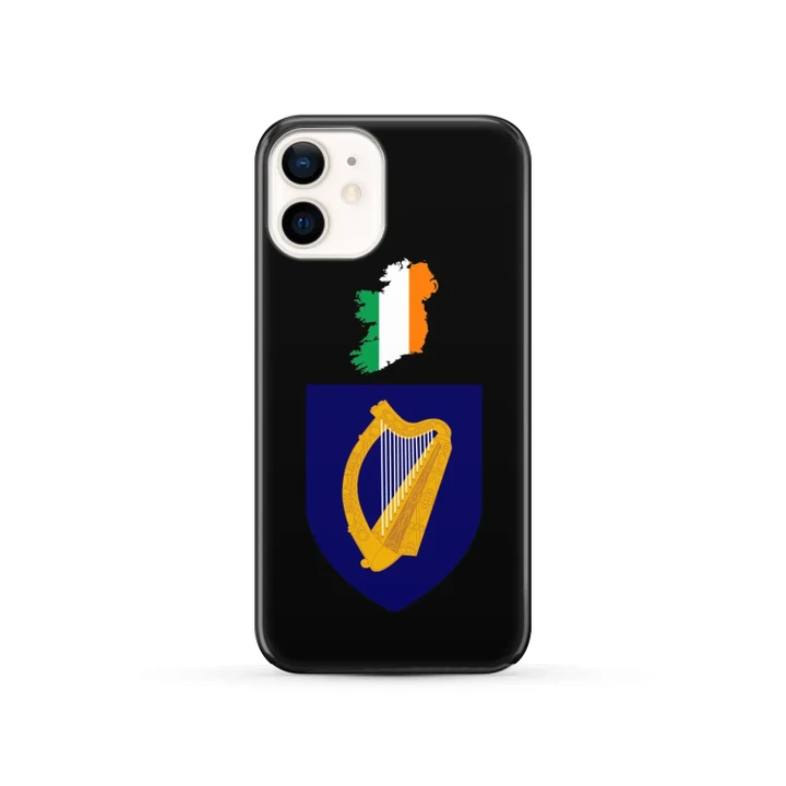 Ireland Phone Case - Coat of Arm Map - BN10