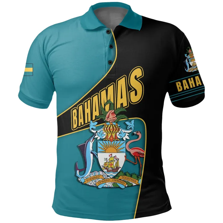 Bahamas Polo Shirt, Heart and Soul Golf Shirts K5