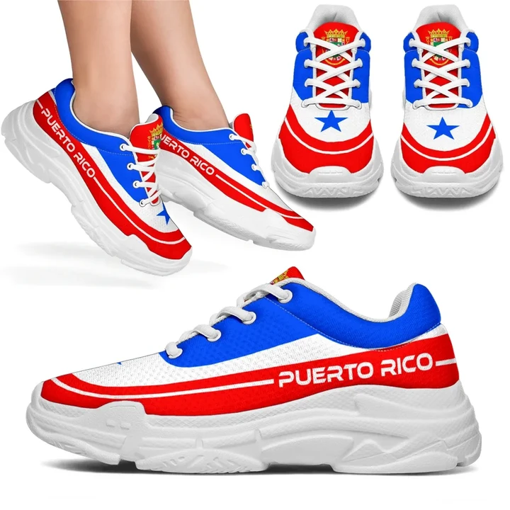 Puerto Rico Chunky Sneakers Bn10